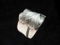 Ginkgo-Ring, 925er Silber